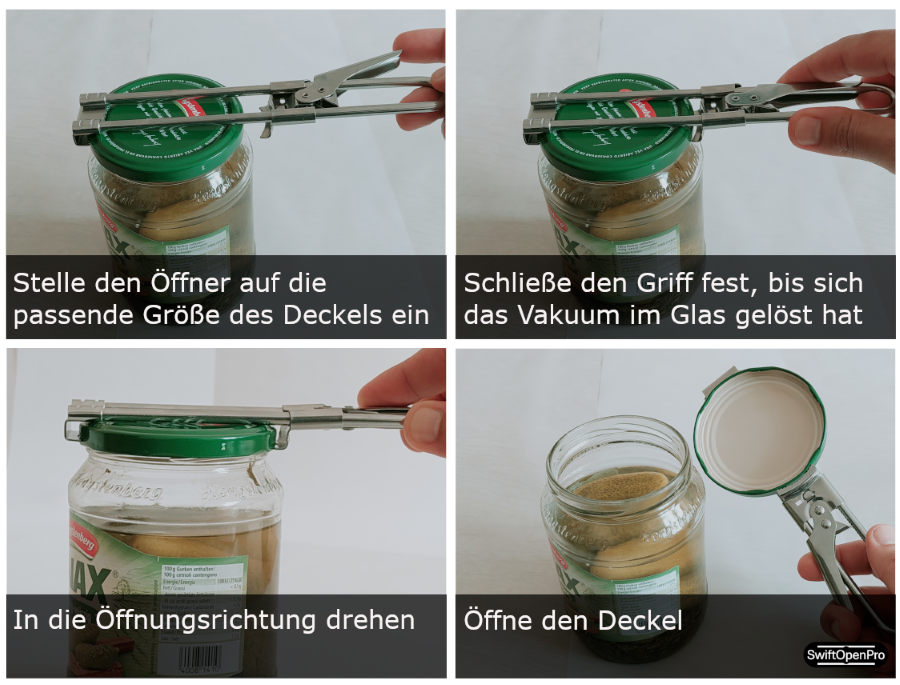 SwiftOpenPro Die Glasöffner